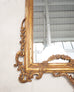 Pair of 19th C. French Louis XVI Style Giltwood Mirrors 4.6 Ft