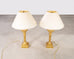 Pair of Nancy Corzine Neoclassical 22k Topiary Lamps