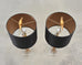 Pair of Gilt Resin and Lucite Ibis Table Lamps by Cyan Design