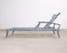 Pair of Neoclassical Greco-Roman Klismos Chaise Lounges