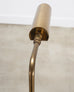 Pair of Koch & Lowy OMI Patinated Brass Pharmacy Floor Lamps