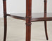 Pair of Regency Style Mahogany Leather Top Drink Side Tables