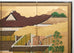 Pair Japanese Edo Six Panel Screens Legend of Minamoto