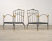 Pair of Bronze Lion's Head Lounge Chairs After Diego Giacometti