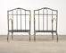 Pair of Bronze Lion's Head Lounge Chairs After Diego Giacometti