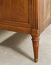 Pair of Louis XVI Style Marble Top Commodes Chest of Drawers