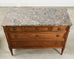 Pair of Louis XVI Style Marble Top Commodes Chest of Drawers