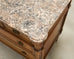 Pair of Louis XVI Style Marble Top Commodes Chest of Drawers