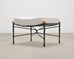 Pair of Mario Papperzini Amalfi Iron Lounge Chairs and Ottomans