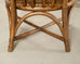 Pair of McGuire Organic Modern Rattan and Cane Armchairs