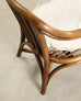 Pair of McGuire Organic Modern Rattan and Cane Armchairs