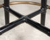 Pair of McGuire Lacquered Rattan Cane Swivel Barstools