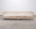 Pair of McGuire Organic Modern Rattan Cathedral Sofas 7 Ft 9 Ft