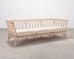 Pair of McGuire Organic Modern Rattan Cathedral Sofas 7 Ft 9 Ft