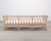 Pair of McGuire Organic Modern Rattan Cathedral Sofas 7 Ft 9 Ft