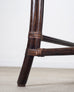 Pair of McGuire Chinese Chippendale Rattan Fretwork Armchairs