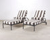 Pair of McKinnon and Harris Beaufort Sun Chaise Lounges