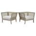 Pair of McKinnon and Harris duVal-Alexander Garden Club Chairs