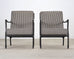 Pair of McKinnon and Harris Beaufort Aluminum Club Chairs