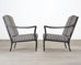 Pair of McKinnon and Harris Beaufort Aluminum Club Chairs