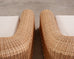 Pair of Michael Taylor Jennifer All-Weather Wicker Lounge Chairs