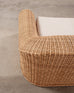 Pair of Michael Taylor Jennifer All-Weather Wicker Lounge Chairs