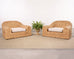 Pair of Michael Taylor Jennifer All-Weather Wicker Lounge Chairs