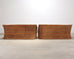 Pair of Michael Taylor Style Organic Modern Wicker Rattan Sofas