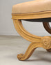 Pair of Michael Taylor Neoclassical Curule d'Orsay Ottoman Benches
