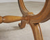 Pair of Michael Taylor Neoclassical Curule d'Orsay Ottoman Benches