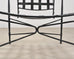 Pair of Mario Papperzini Amalfi Iron Lounge Chairs and Ottomans