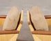 Pair John Hutton for Donghia Merbau Rattan Lounge Chairs