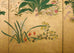 Pair of Japanese Meiji Screens Blossoms of Spring, Summer and Autumn