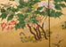 Pair of Japanese Meiji Screens Blossoms of Spring, Summer and Autumn