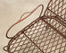Pair of Rose Tarlow Twig Iron Garden Lounge Chairs + Ottomans
