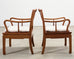Pair of Chinese Export Ming Dynasty-Style Hardwood Armchairs