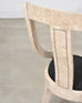 Pair of Maitland Smith Attributed Tessellated Stone Gondola Chairs