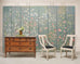 Pair of Maitland Smith Attributed Tessellated Stone Gondola Chairs