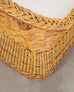 Pair of Organic Modern Rattan Wicker Lounge Armchairs