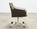 Bert England Office Swivel Steel Desk Armchair for Stow Davis