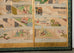 Pair Japanese Edo Six Panel Screens Tale of Genji