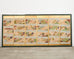 Pair Japanese Edo Six Panel Screens Tale of Genji