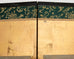 Pair Japanese Edo Six Panel Screens Tale of Genji