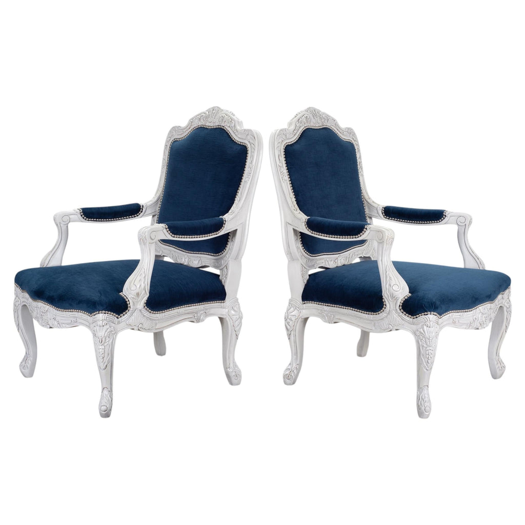 Pair of Ralph Lauren "Indian Cove Lodge Fauteuil" Armchairs