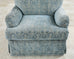 Pair of A. Rudin Attributed Upholstered Lounge Chairs