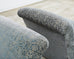 Pair of A. Rudin Attributed Upholstered Lounge Chairs