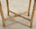 Pair of Danny Ho Fong Organic Modern Rattan Marble Tables