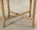 Pair of Danny Ho Fong Organic Modern Rattan Marble Tables