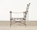 Mario Papperzini Amalfi Iron Garden Lounge Chair + Ottoman