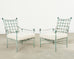 Pair of Mario Papperzini for Salterini Garden Lounge Chairs